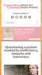 Mobile Screenshot of conservativesconcerned.org